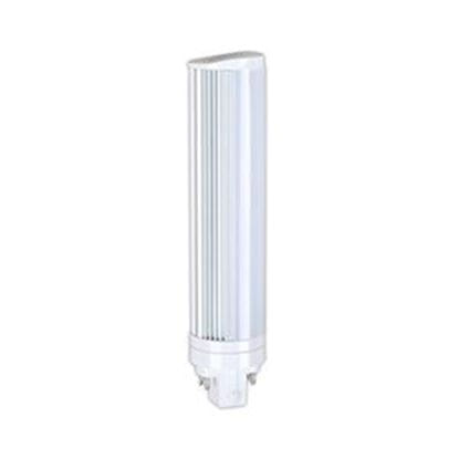 Picture of LED Retrofits CFL Plug-In Retrofit 18W-26W 4-Pin Equiv. 3500K 8W T11 180° FROST 35K 4PIN 120-277V 7YR
