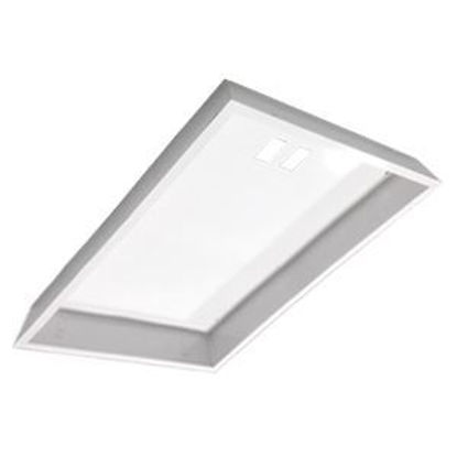 Picture of LED Indoor Flat Panel Hanging Systems 2X4 FLUSH MOUNT KIT-WHITE