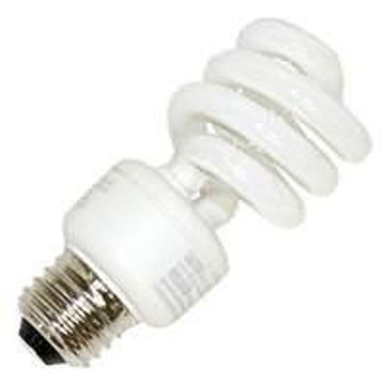 Picture of Light Bulbs Compact Fluorescents Bare Spiral 5 to 26 Watts - T2 medium 5000K 5W MINITWIST AWX8650 36M