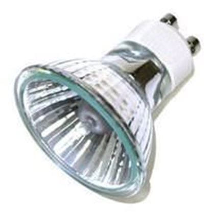 Picture of Light Bulbs Halogens MR16 - 120 Volt Glass Face 50 Spot 25° Q50MR16 SS GU10 12ML