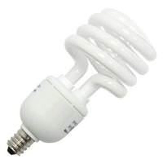 Picture of Light Bulbs Compact Fluorescents Bare Spiral 5 to 26 Watts - T2 13 Candelabra 2700K 13W MINITWIST HG8227 CAN