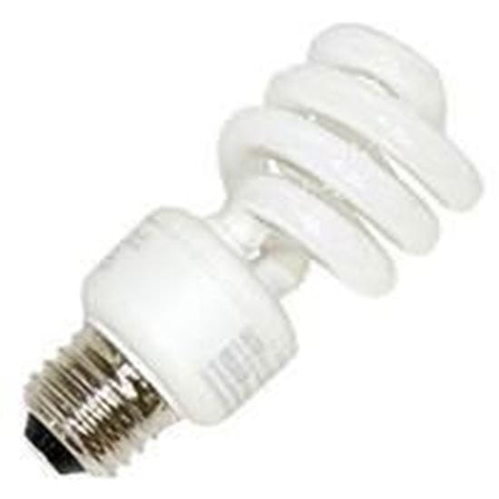 Picture of Light Bulbs Compact Fluorescents Bare Spiral 5 to 26 Watts - T2 18 medium 5000K 18W MINITWIST AWX8650 24M