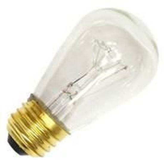 Picture of Light Bulbs Incandescents S14 11W REPLACEMENT Clear medium Sign Lamps 11S14 CL 18MW