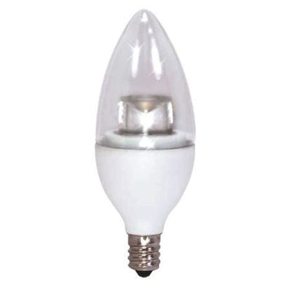 Picture of LED Bulbs Decorative Chandelier Teardrop 60W Equiv 2700K 5W TD11 HEARTHGLO Dimmable CAN CL 6YR (60W REPLACEMENT)
