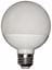 LED Bulbs Decorative Globe 3 Inch Diameter 3000K 6W G25 HEARTHGLO Dimmable FR 10YR (60W REPLACEMENT)