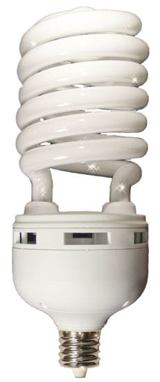 Picture of Light Bulbs Compact Fluorescents Bare Spiral 85 to 180 Watts - T5 150 Mogul 5000K 150W MOG TWIST AWX8250 14M