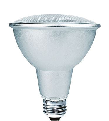 Picture of Light Bulbs Compact Fluorescents PAR Spiral 30 15 Watts Medium 3000K 15W PAR30 SR8235 36M