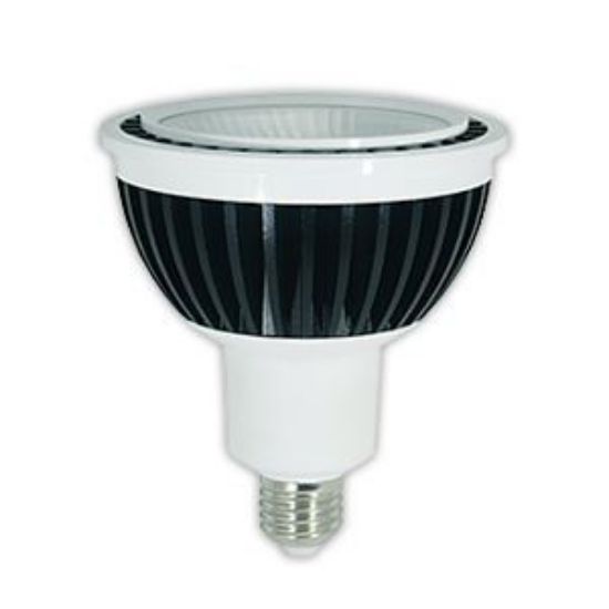Picture of LED Bulbs PAR Outdoor Indoor Reflector PAR38 277V Flood 40 Degree 4000K 15PAR38 FL 40K 38 120-277V