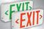 Exit Signs LED GREEN 1 or 2 SIDED with BATTERY BACKUP