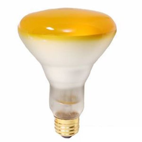 Picture of Light Bulbs Incandescents BR30 65W Yellow Medium 65BR30 SP YEL 15ML