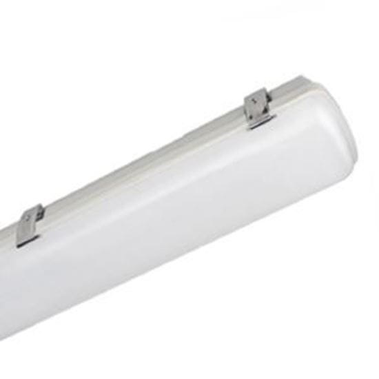 Picture of LED Indoor Outdoor Vapor Tight 4 Foot 5000K 65W W.STAINLESS STEEL CLIPS LT.COMMERCIAL 5YR