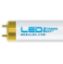 LED Bulbs Tubes - Replace Fluorescent 4FT T8 High Brightness Direct Install Glass 5500K L17T8 VITALUX XD5 12YR (REPLACES F32T8)