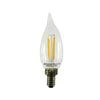 Decorative Flametip Filament LED 4W FF10/HG8527/CL/CAN/6YR