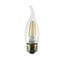 Decorative Flametip Filament LED Medium Base 4W FF10/HG8527/CL/MED/6YR