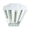 FLAT HIGHBAY FOR 8-T8 LED-BYPASS FIXTURE (No ballast, no lens, LED-Bypass lamps not included)