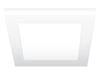 LED Indoor low-profile Light 2-60W Incand Equiv 20W 9IN SQUARE 3000K LT.COMMERCIAL 5YR
