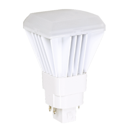 LED-CFL Direct-Install Replaces 26W 4 PIN WITH 9W/4000K/G24Q-4P/VERT/DI/7YR