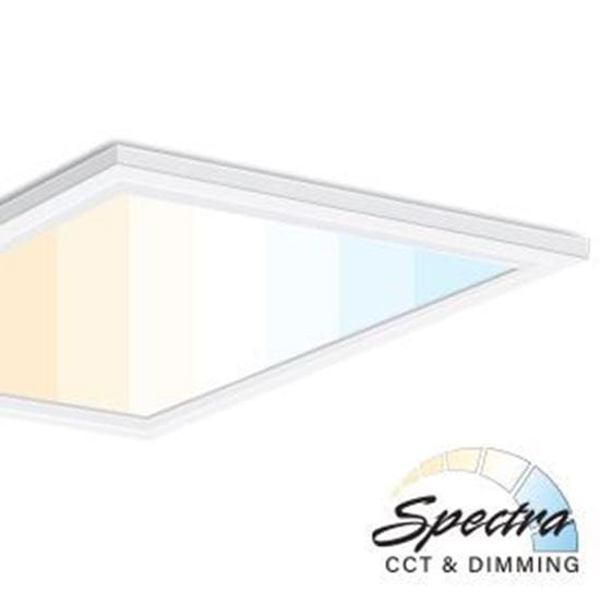 Picture of LED 2X2 SPECTRA PANEL 40W 7YR CCT-Adjustable 3000-5000K (with remote sold separately)