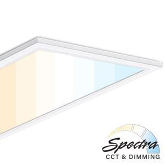 Picture of LED 2X4 SPECTRA PANEL 50W 7YR CCT-Adjustable 3000-5000K (with remote sold separately)