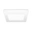 LED Indoor low-profile Light 60W Incand Equiv 15W 7 Inch Square 3000K LT.COMMERCIAL 5YR