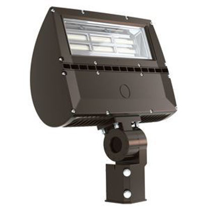 Picture of LED Outdoor Area Floods 2-3/8 INCH TENON SLIPFITTER Mount 150W FLOOD 4K 120-277V non-dimmable 7YR