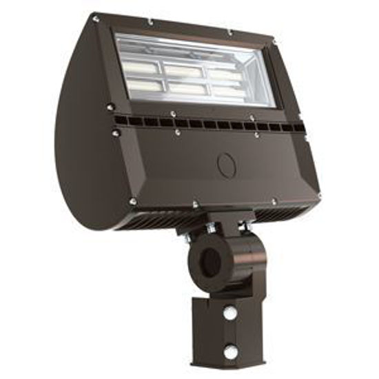 Picture of LED Outdoor Area Floods 2-3/8 INCH TENON SLIPFITTER Mount 200W FLOOD 4K 120-277V non-dimmable 5YR