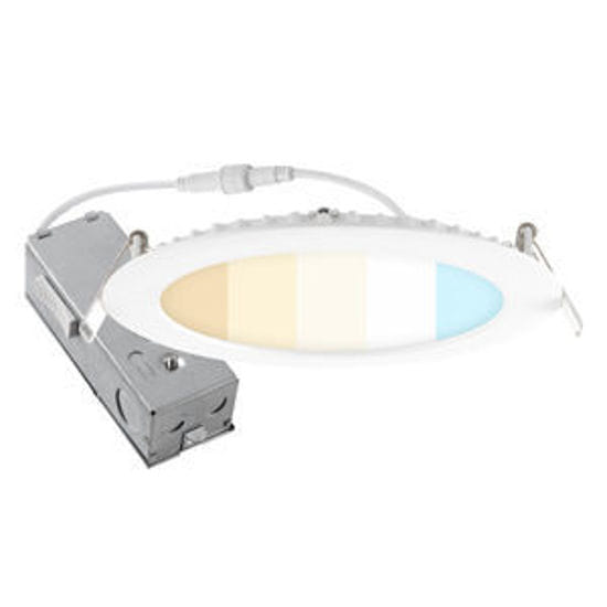 Picture of LED Canister Retrofits SLIM Downlights 5-to-6 Inch RETROFIT 15W COLOR/TONE ADJUSTABLE 5000K-2700K XTREME DUTY 7YR