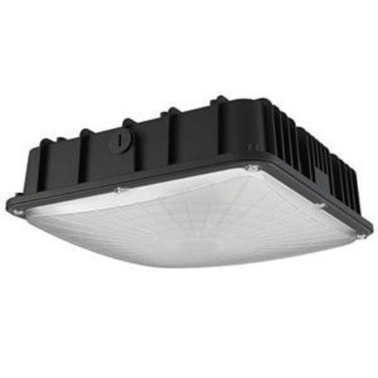 Picture of SPEC-SELECT™ LED Indoor Outdoor Canopy/Ceiling Light 20/30/40W 50/40/30K BLK 120-277V Xtreme Duty 7yr
