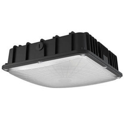 Picture of SPEC-SELECT™ LED Indoor Outdoor Canopy/Ceiling Light 40/50/60W 50/40/30K BLK 120-277V Xtreme Duty 7yr