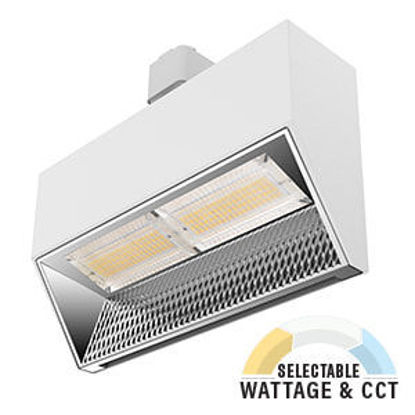 Picture of LED SPEC-SELECT™ STEALTH-TRAC J TRACK HEAD 200HAL EQUIV 40/35/30K DIMM 30/50W WHITE 5YR