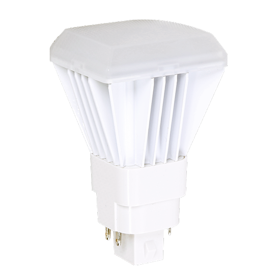 LED-CFL Direct-Install Replaces 26W 4 Pin with 9W/3000K/G24Q-4P/VERT/DI/5YR