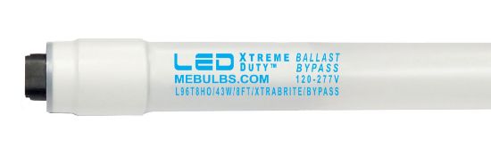 Picture of LED PREMIUM Retrofit Tubes - 8FT T8/HO HIGH BRIGHTNESS Ballast-Bypass 5000K L96T8HO 40W FR 10YR