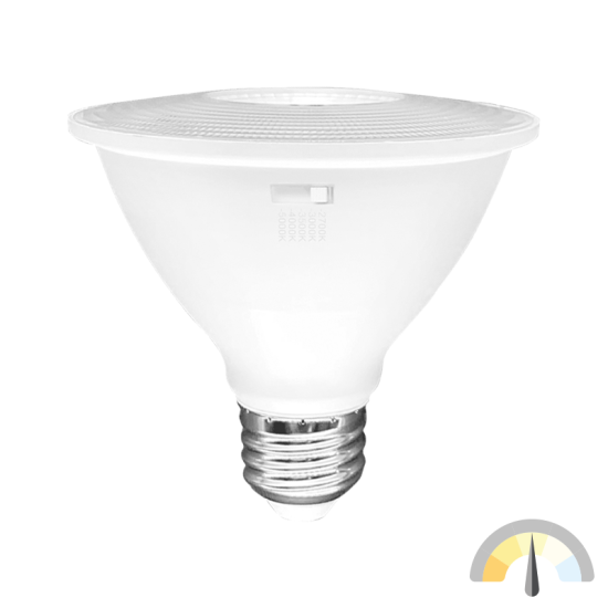 LED Bulbs PAR Outdoor Indoor Reflector 40° 50-27K 10PAR30S TONE-SELECT™  5YR