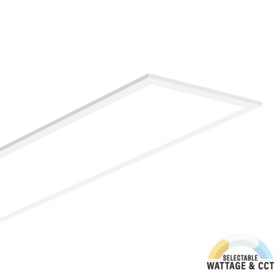 LED Spec-Select™ Panel 1' X 4' with ISO 20/25/30W 35/41/50K DIMM 120-277V 7YR