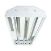 FLAT HIGHBAY FOR 6-T8 LED-BYPASS FIXTURE (no ballast, no lens, LED-Bypass lamps not included)