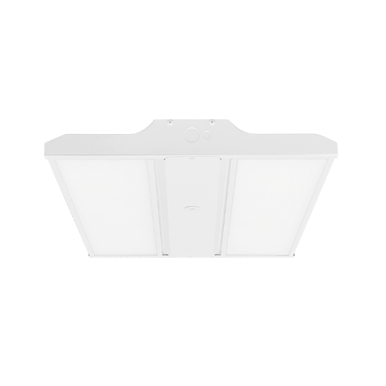 SPEC-SELECT™ LED 2 panel Indoor Linear Highbay with ISO 250MH Equiv 0.87'x1.4' fixture 100-115-135W 5000-4000K 5yr